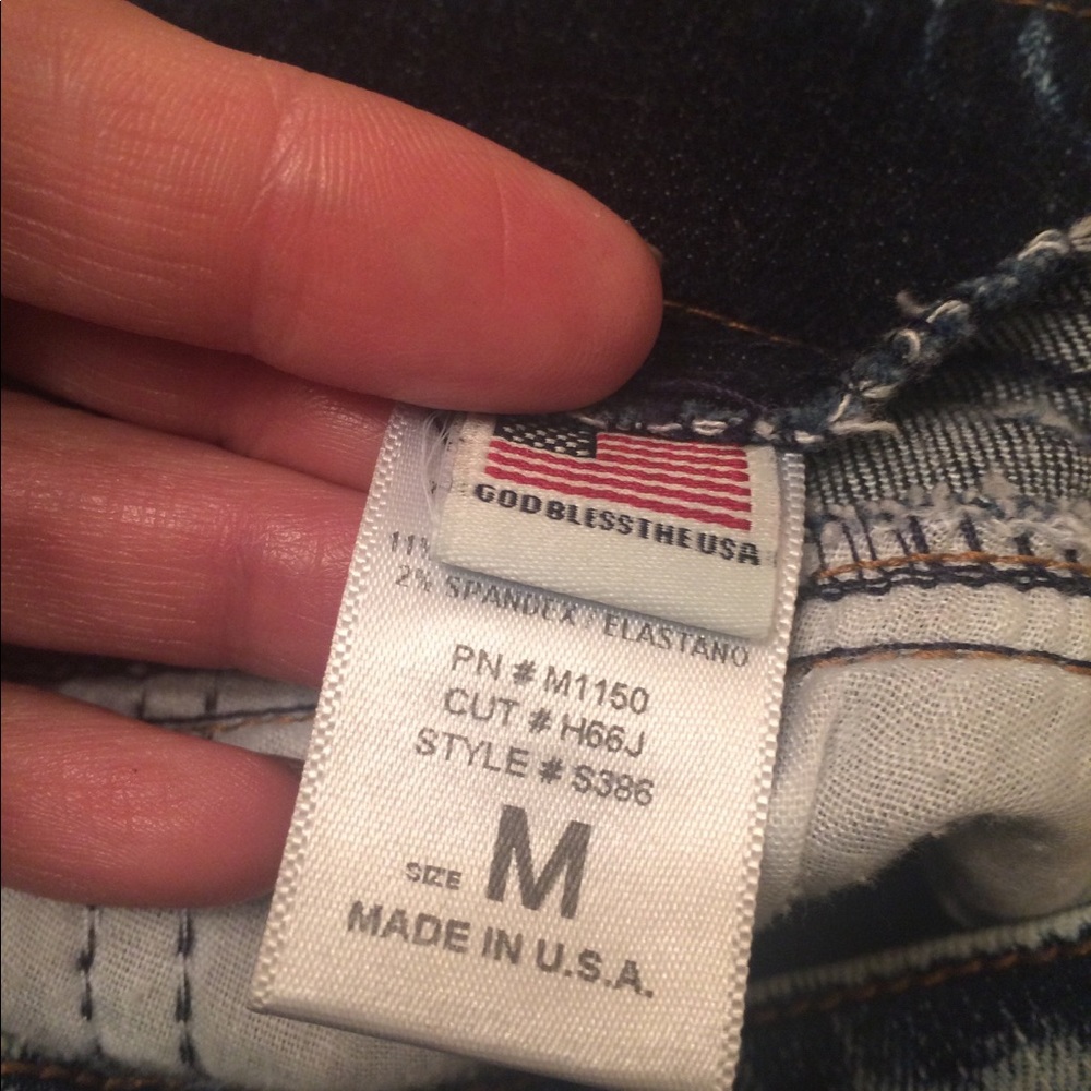 M.i.U Distressed Shorts - Picture 7 of 7